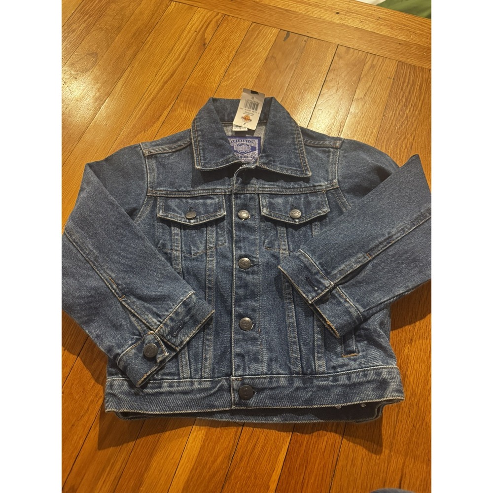 Vintage Hard Rock Cafe Denim Jacket Save The Planet Foxwoods Casino Youth S NWT